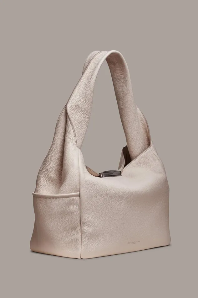 Women Donna Karan Shoulder And Hobo Bags AMAGANSETT SHOULDER BAG Sand