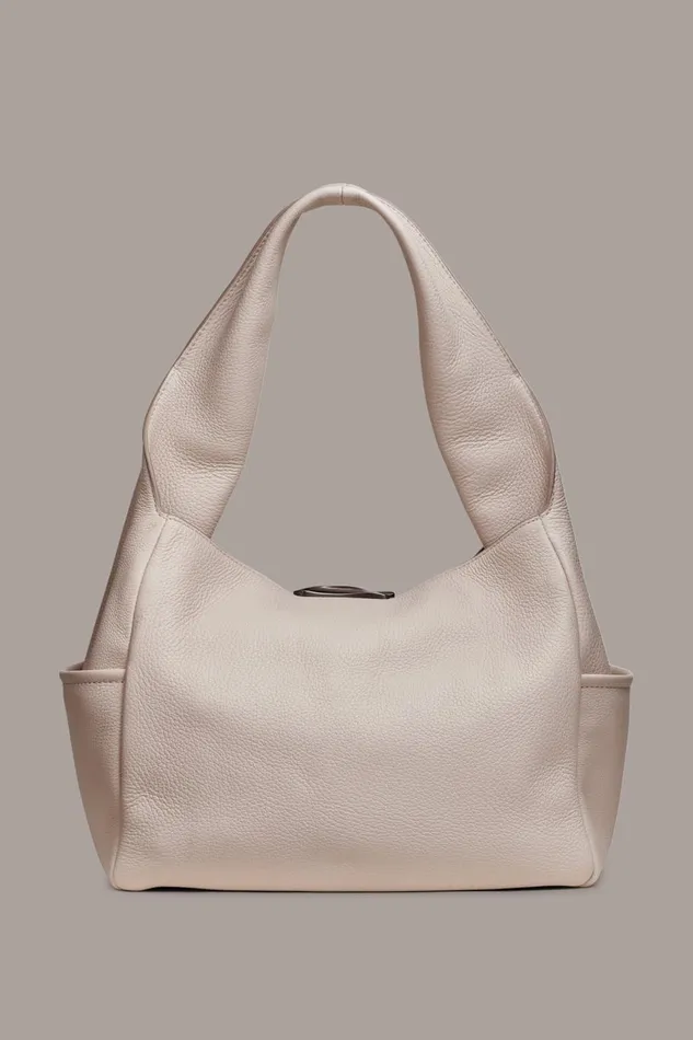 Women Donna Karan Shoulder And Hobo Bags AMAGANSETT SHOULDER BAG Sand