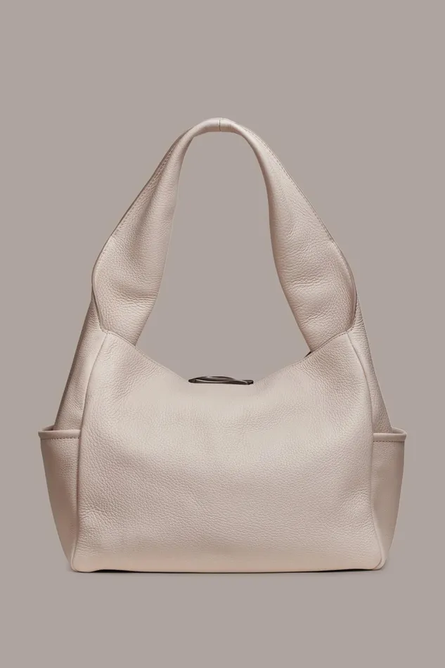 Women Donna Karan Shoulder And Hobo Bags AMAGANSETT SHOULDER BAG Snow Petal