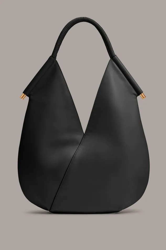 Women Donna Karan Shoulder And Hobo Bags BALDWIN LARGE SHOULDER BAG Black
