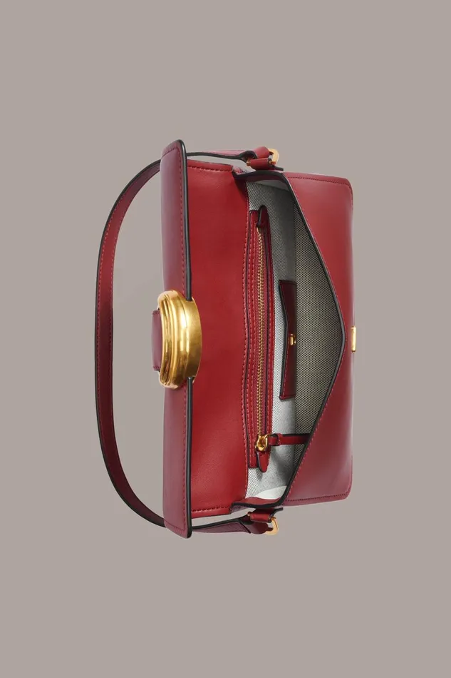 Women Donna Karan Shoulder And Hobo Bags VALLEY STREAM SHOULDER Claret