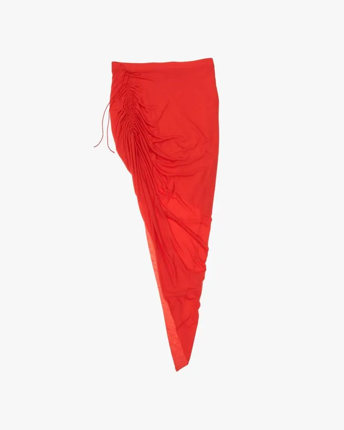 Women Drawstring Skirt Helium Pink Helmut Lang Skirts