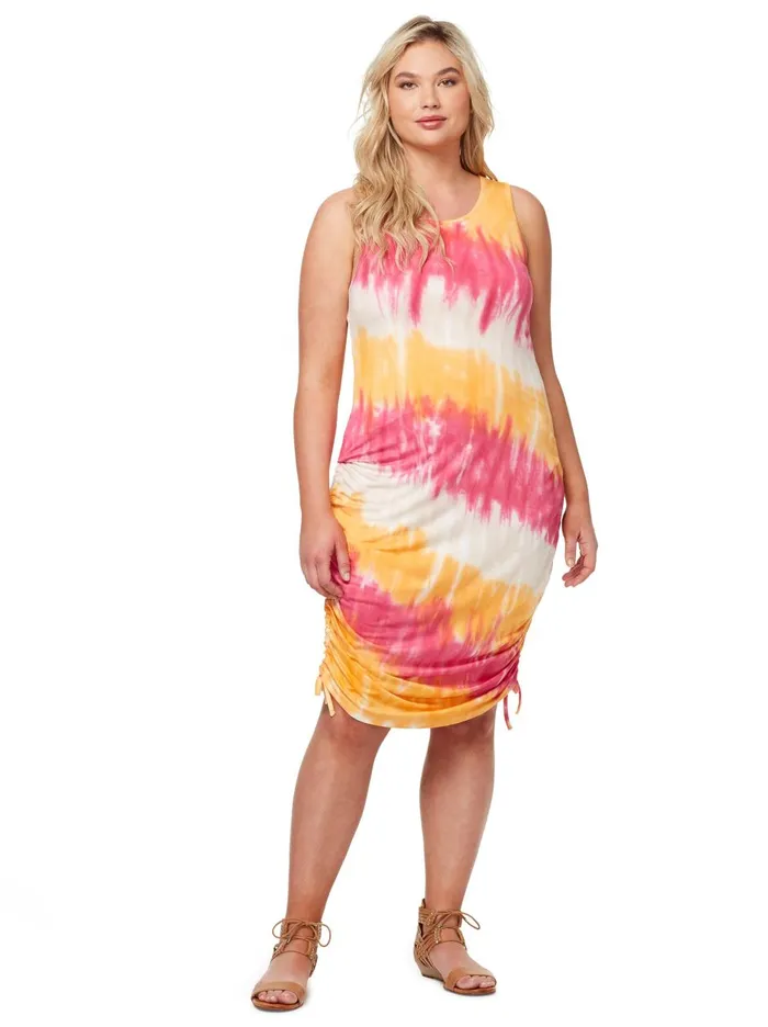 Women Dresses Jessica Simpson Tessie Racerback Dress In Golden Rod Tie Dye Golden Rod Tie Dye Women Dresses Jessica Simpson Tessie Racerback Dress In Golden Rod Tie Dye Golden Rod Tie Dye
