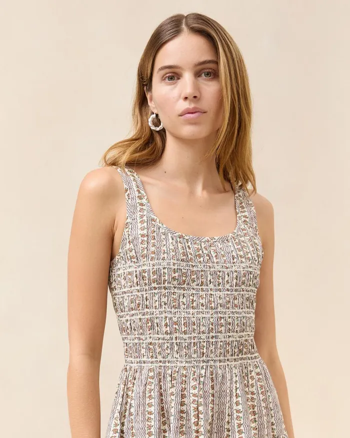 Women Dresses Loeffler Randall Melody PinkCream Mini Dress Women Dresses Loeffler Randall Melody PinkCream Mini Dress