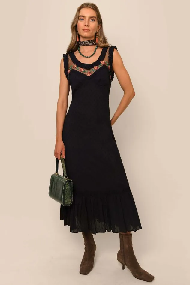 Women Dresses RIXO Adela Black