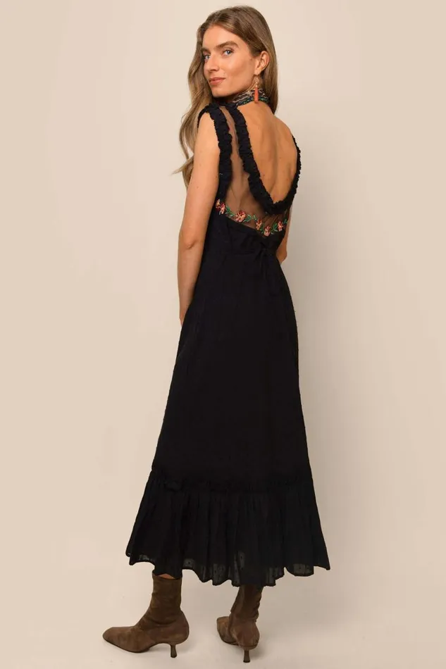 Women Dresses RIXO Adela Black