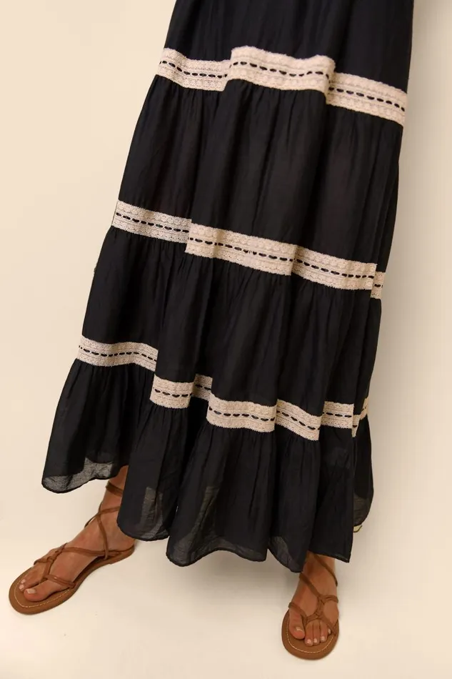 Women Dresses RIXO Aubrie Black Women Dresses RIXO Aubrie Black