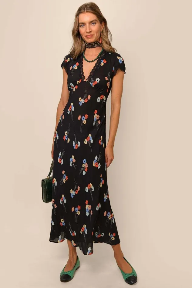 Women Dresses RIXO Clarice Multi Carination