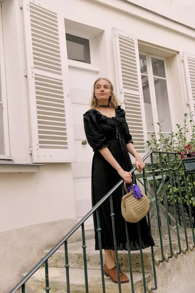 Women Dresses RIXO Della Black Women Dresses RIXO Della Black