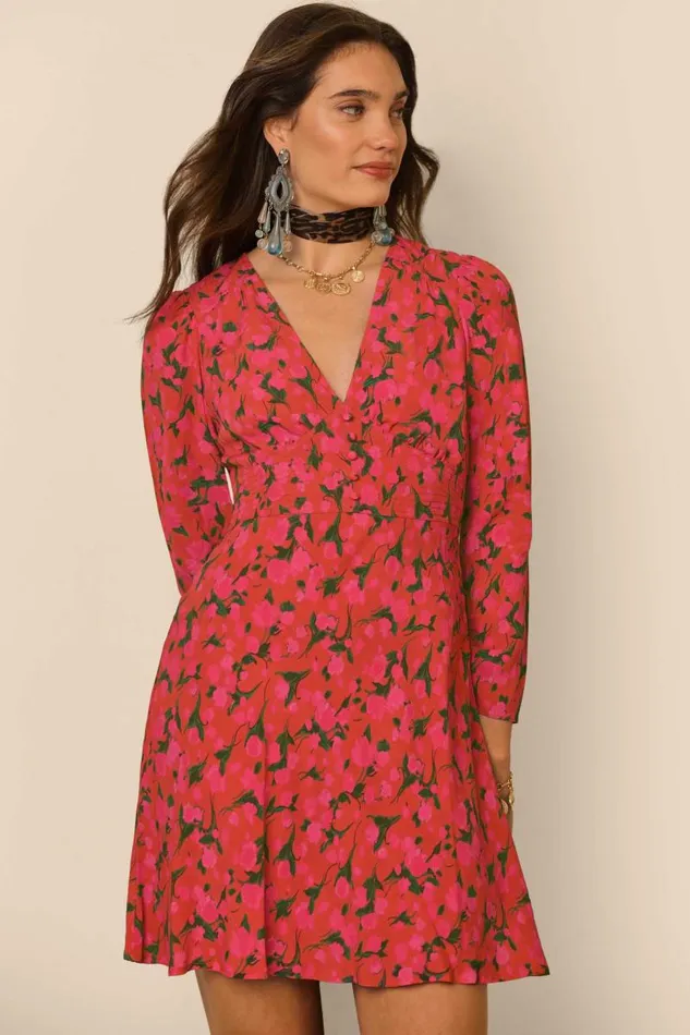 Women Dresses RIXO Jules Fontainhas Ditsy Valentine Women Dresses RIXO Jules Fontainhas Ditsy Valentine