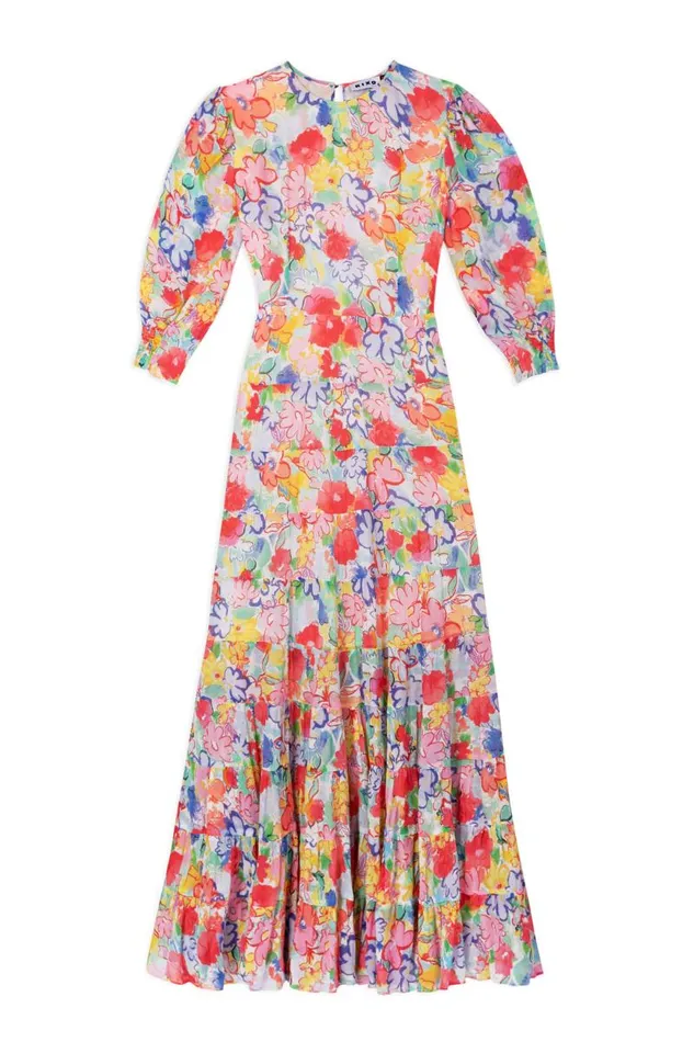 Women Dresses RIXO Kristen Goan Floral Multi Women Dresses RIXO Kristen Goan Floral Multi