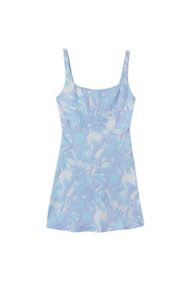 Women Dresses RIXO Ronan Lilac Abstract Shell Women Dresses RIXO Ronan Lilac Abstract Shell