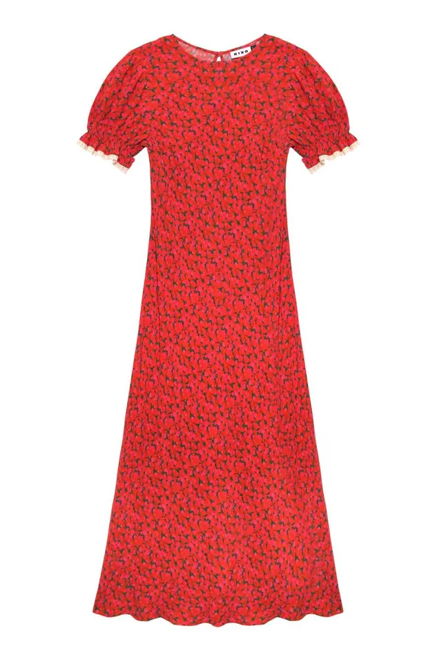 Women Dresses RIXO Venice Fontainhas Ditsy Valentine