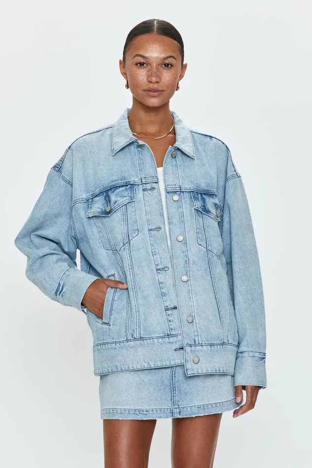 Women Dries Boyfriend Trucker 8211 Nimes Pistola Denim Jackets and Outerwear