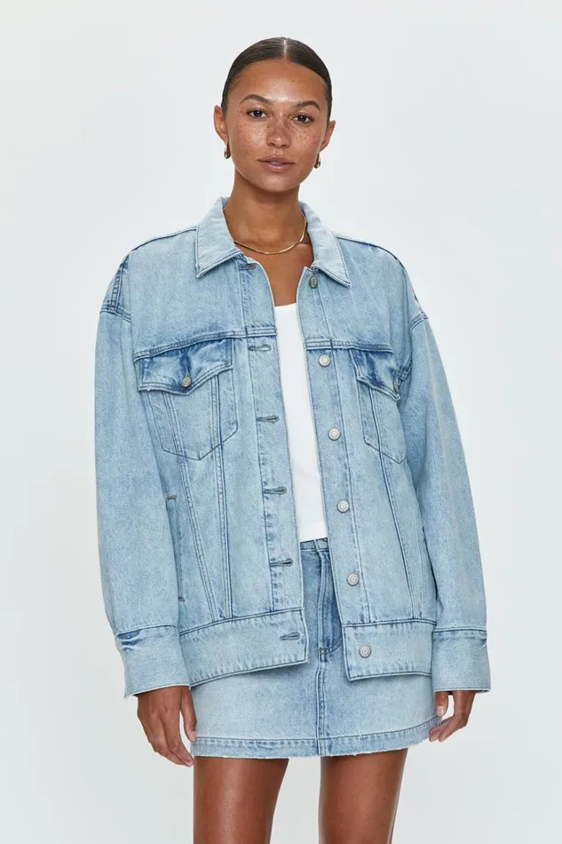 Women Dries Boyfriend Trucker 8211 Nimes Pistola Denim Jackets and Outerwear