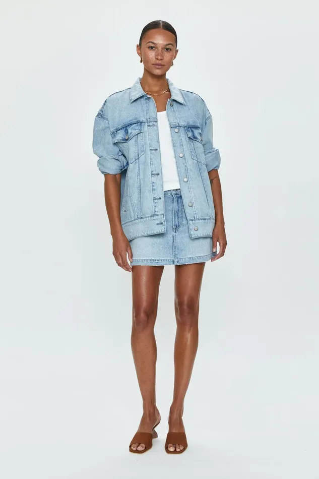 Women Dries Boyfriend Trucker 8211 Nimes Pistola Denim Jackets and Outerwear