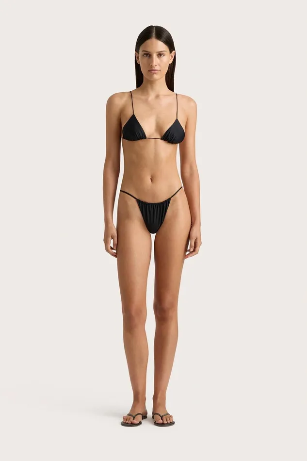 Women Elea Bikini Top Black Faithfull The Brand Swim