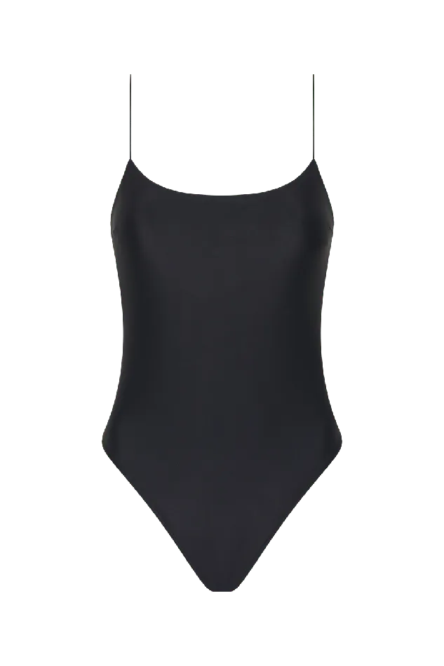 Women Elea One Piece Black Faithfull The Brand Swim Women Elea One Piece Black Faithfull The Brand Swim