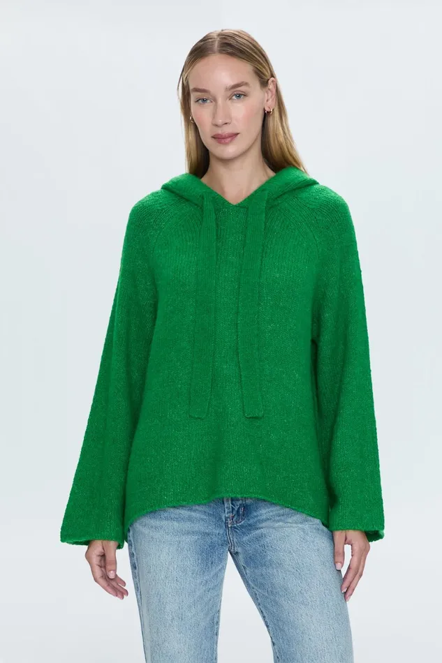 Women Elena Hoodie 8211 Fern Pistola Denim Sweaters and Knits