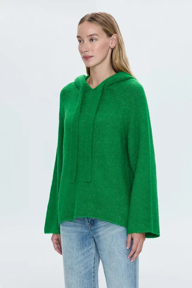 Women Elena Hoodie 8211 Fern Pistola Denim Sweaters and Knits
