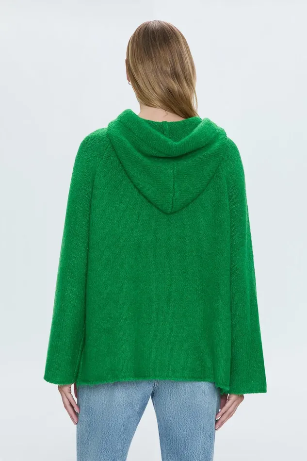 Women Elena Hoodie 8211 Fern Pistola Denim Sweaters and Knits