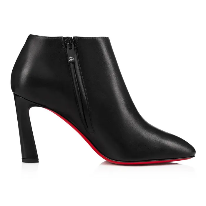 Women Eleonor 85 Mm Ankle Boots 8211 Calf Leather 8211 Black Black Christian Louboutin Ankle Boots
