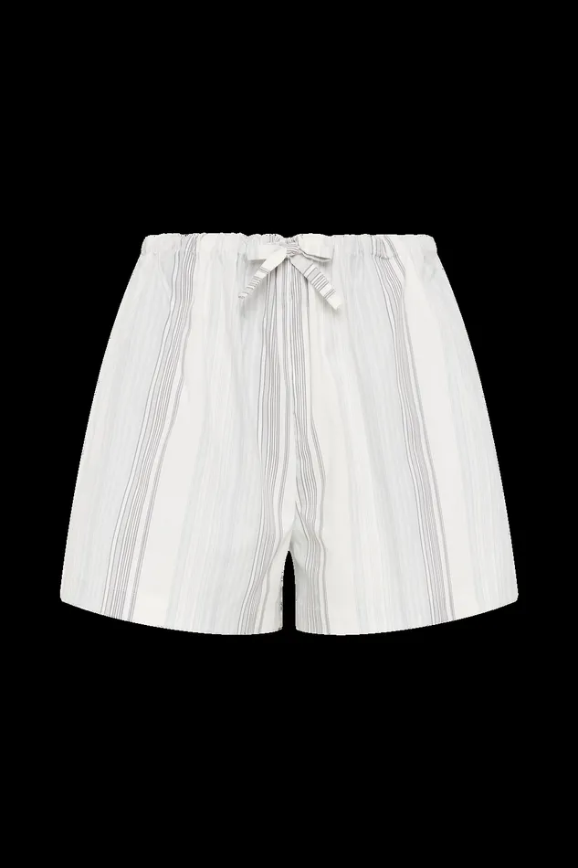 Women En Vau Short Striped Soft Blue Faithfull The Brand Skirts and Shorts Women En Vau Short Striped Soft Blue Faithfull The Brand Skirts and Shorts