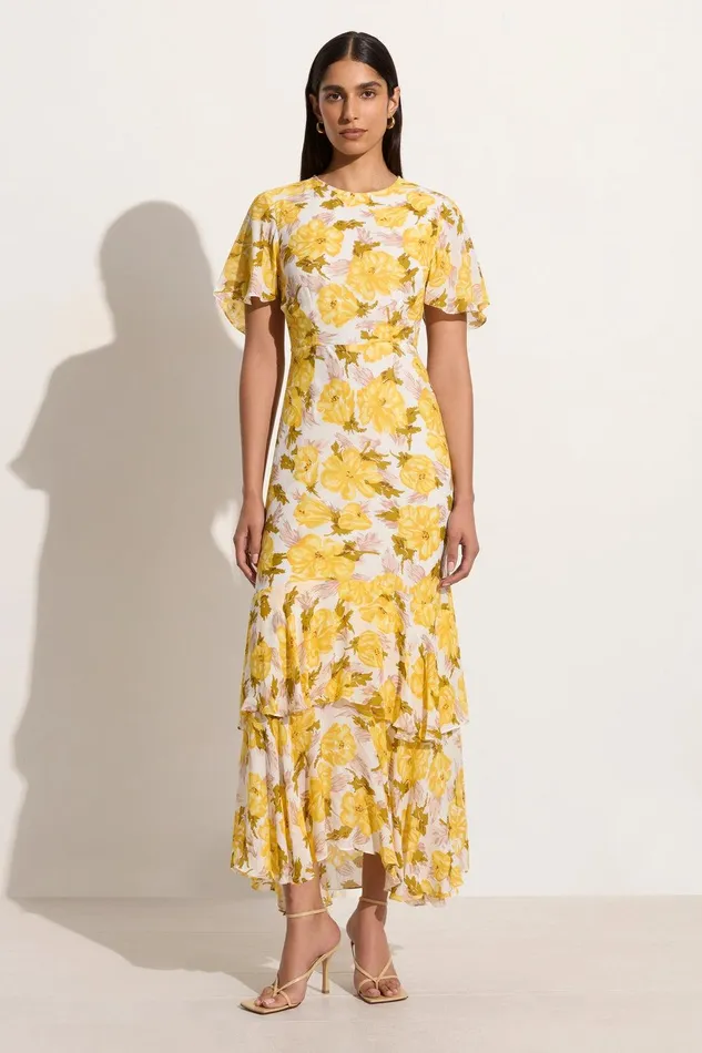 Women Esperanza Maxi Dress Isadora Floral Faithfull The Brand Dresses