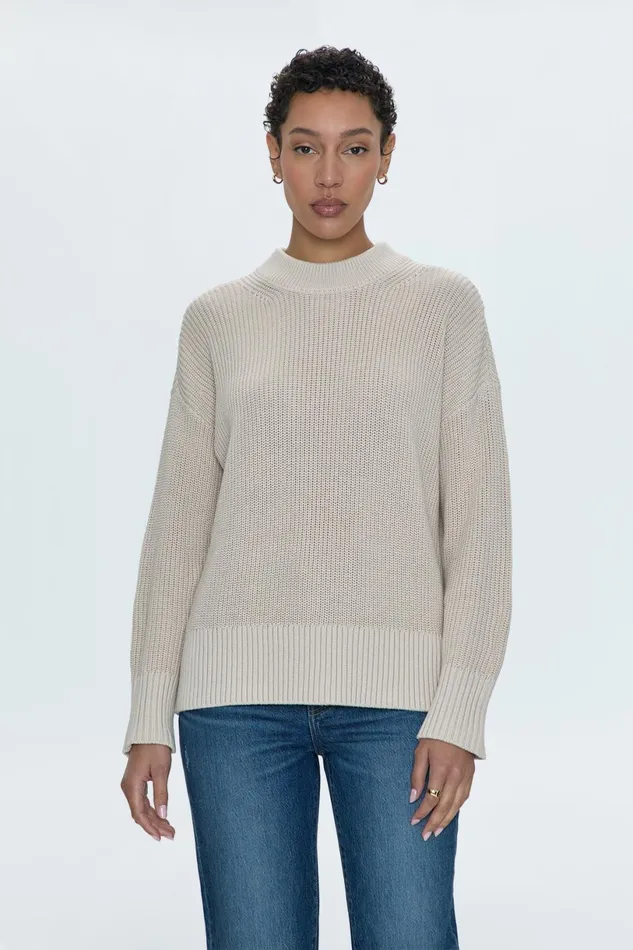 Women Eve Sweater 8211 Dove Pistola Denim Sweaters and Knits
