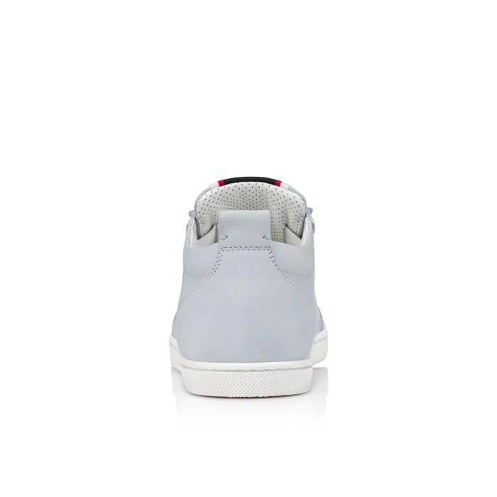 Women FAV Fique A Vontade Woman Sneakers 8211 Calf Leather 8211 Paseo Blue Christian Louboutin Sneakers