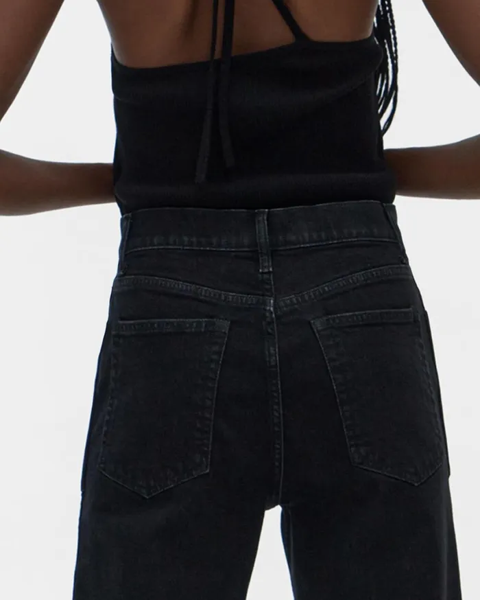 Women Factory Jean Acc Black Stone Helmut Lang Pants