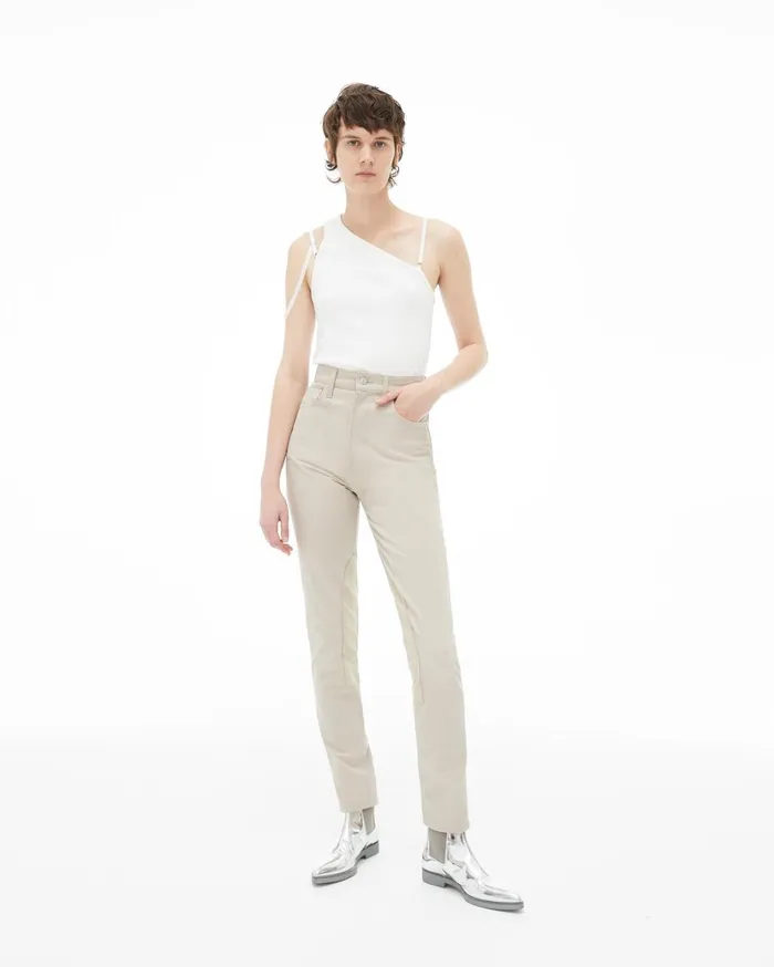 Women Femme Hi Rider Pant Cobblestone Helmut Lang Pants