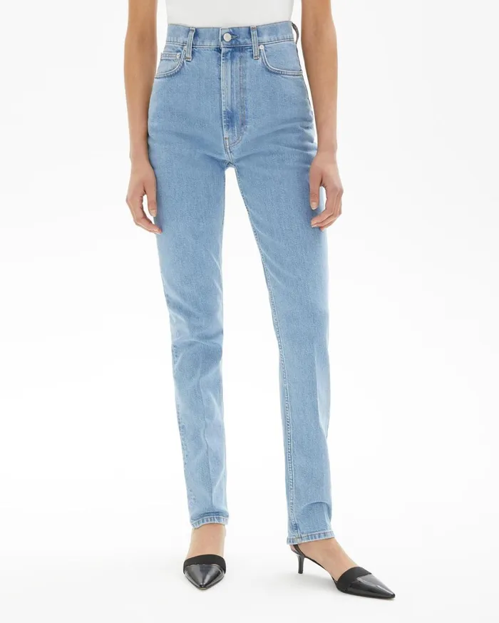 Women Femme Hi Spikes Jeans Acc Light Stone Indigo Helmut Lang Pants