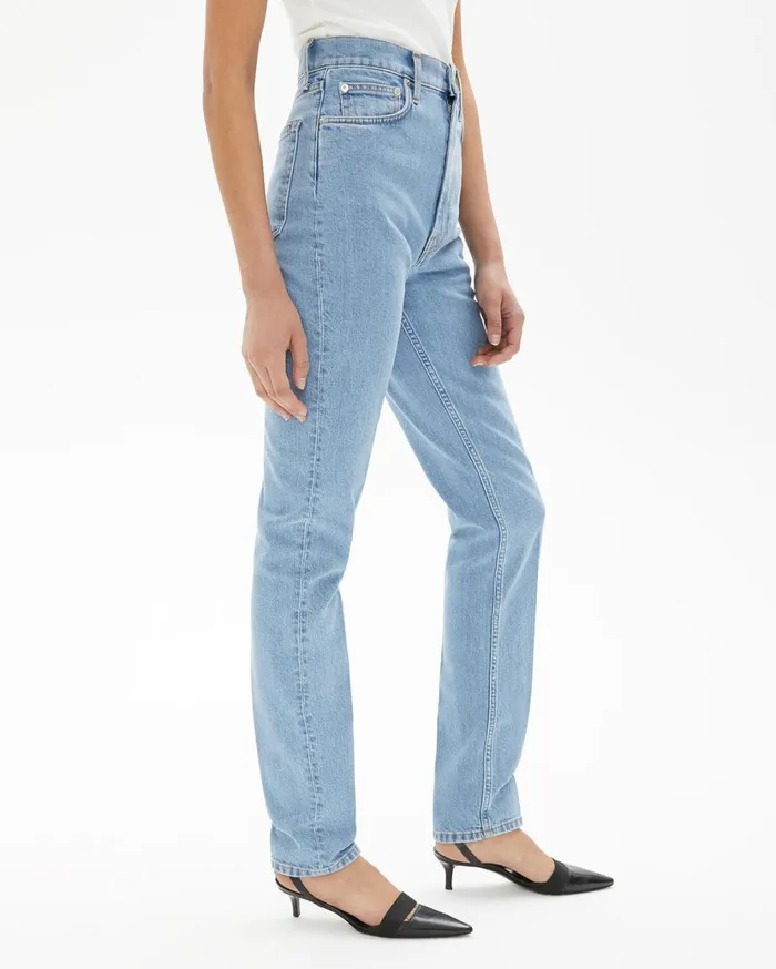 Women Femme Hi Spikes Jeans Acc Light Stone Indigo Helmut Lang Pants