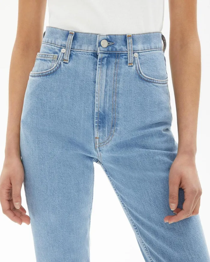 Women Femme Hi Spikes Jeans Acc Light Stone Indigo Helmut Lang Pants