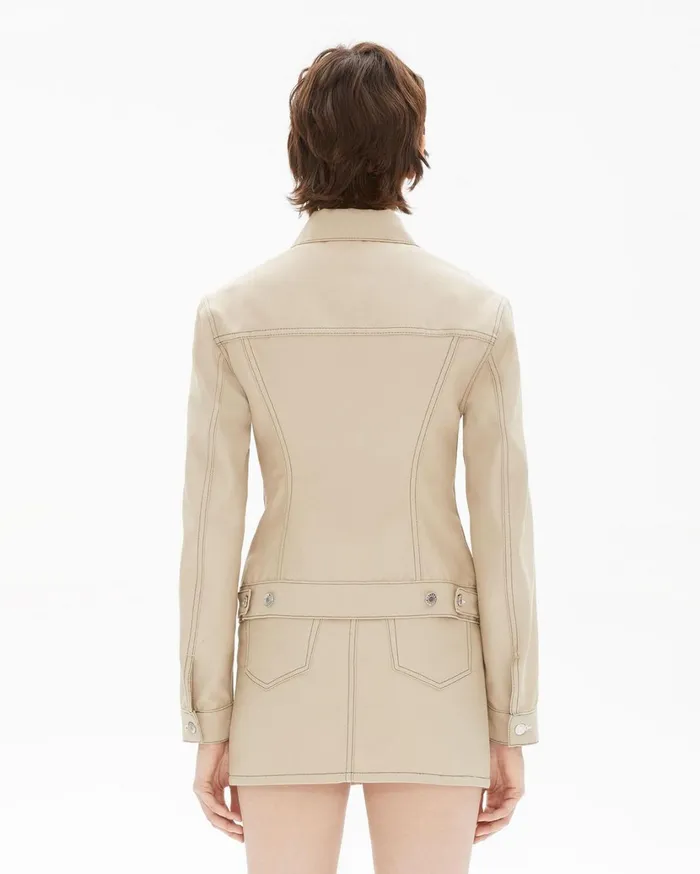 Women Femme Trucker Jacket Tufa Helmut Lang Jackets and Blazers