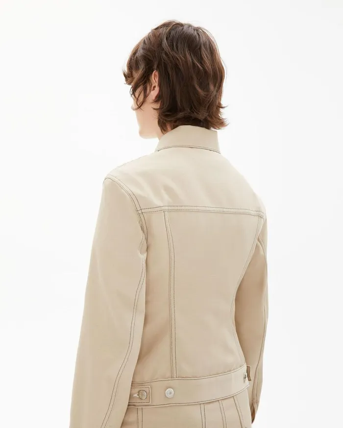 Women Femme Trucker Jacket Tufa Helmut Lang Jackets and Blazers