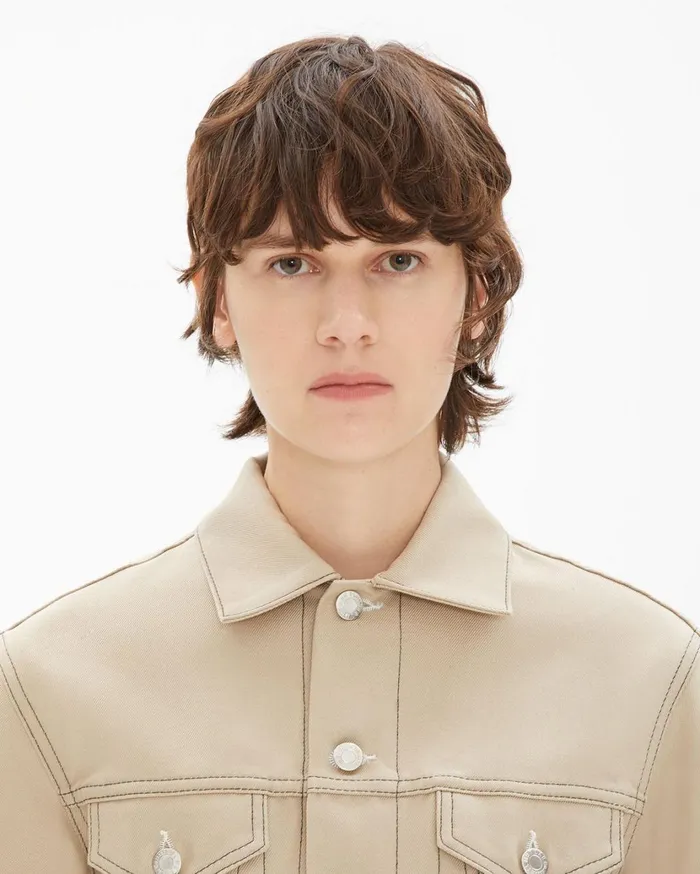 Women Femme Trucker Jacket Tufa Helmut Lang Jackets and Blazers