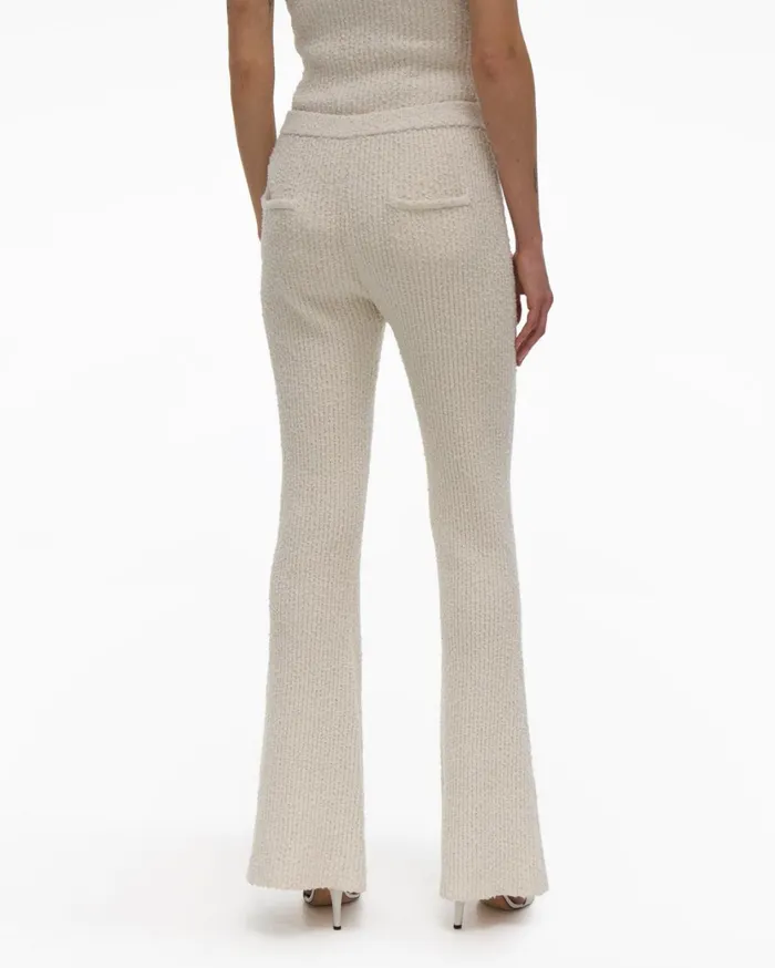 Women Flared Knit Pant Muslin Helmut Lang Pants