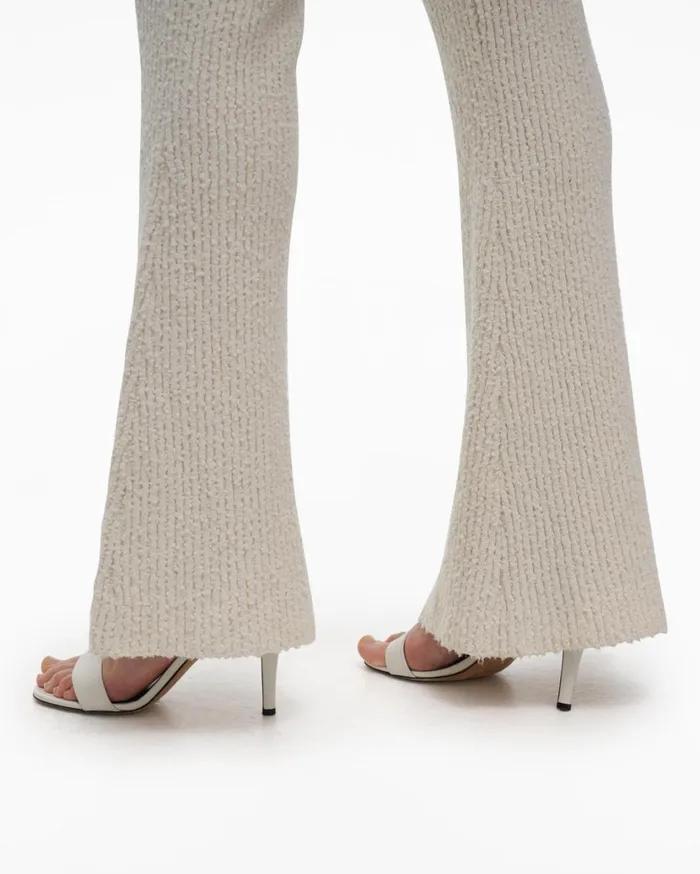 Women Flared Knit Pant Muslin Helmut Lang Pants
