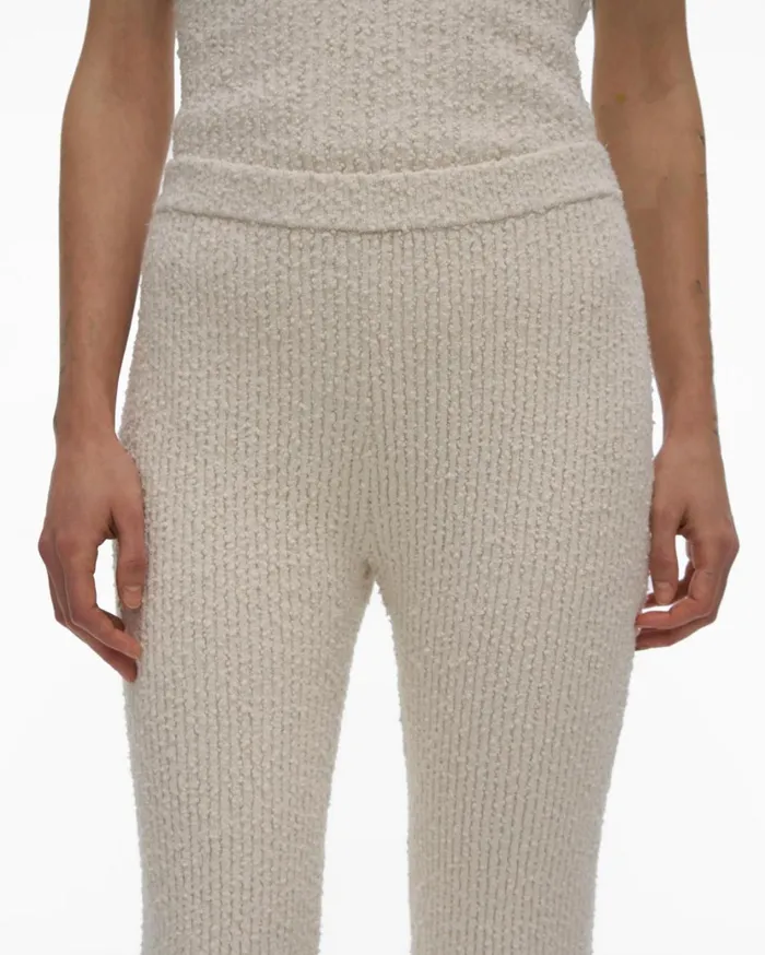Women Flared Knit Pant Muslin Helmut Lang Pants