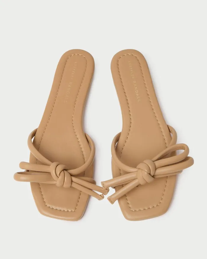 Women Flat Sandals Loeffler Randall Hadley Dune Bow Sandal L Heeled Sandals L Footwear Women Flat Sandals Loeffler Randall Hadley Dune Bow Sandal L Heeled Sandals L Footwear