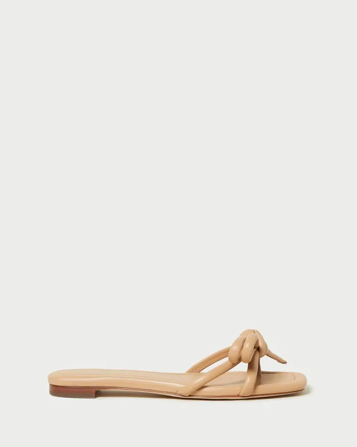 Women Flat Sandals Loeffler Randall Hadley Dune Bow Sandal L Heeled Sandals L Footwear Women Flat Sandals Loeffler Randall Hadley Dune Bow Sandal L Heeled Sandals L Footwear