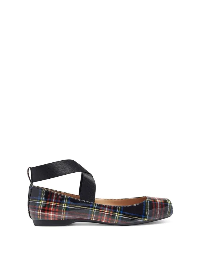 Women Flats Jessica Simpson Mandalaye Ballet Flat In Patent Plaid Patent Plaid Women Flats Jessica Simpson Mandalaye Ballet Flat In Patent Plaid Patent Plaid