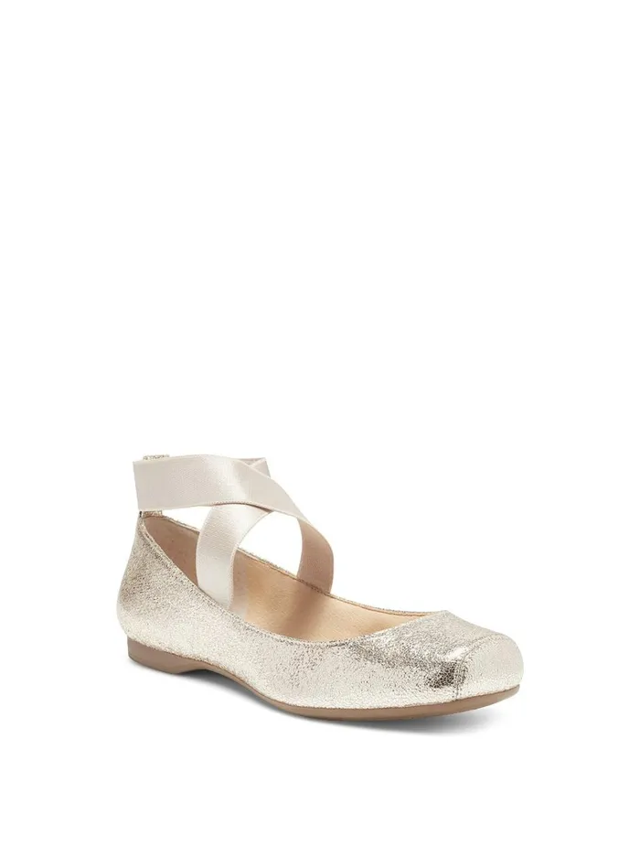 Women Flats Jessica Simpson Mandalaye Ballet Flat In Platino Platino