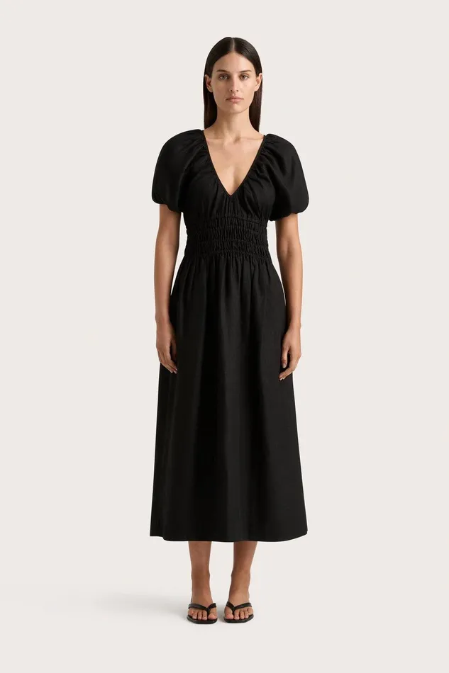 Women Geriba Maxi Dress Black Faithfull The Brand Dresses