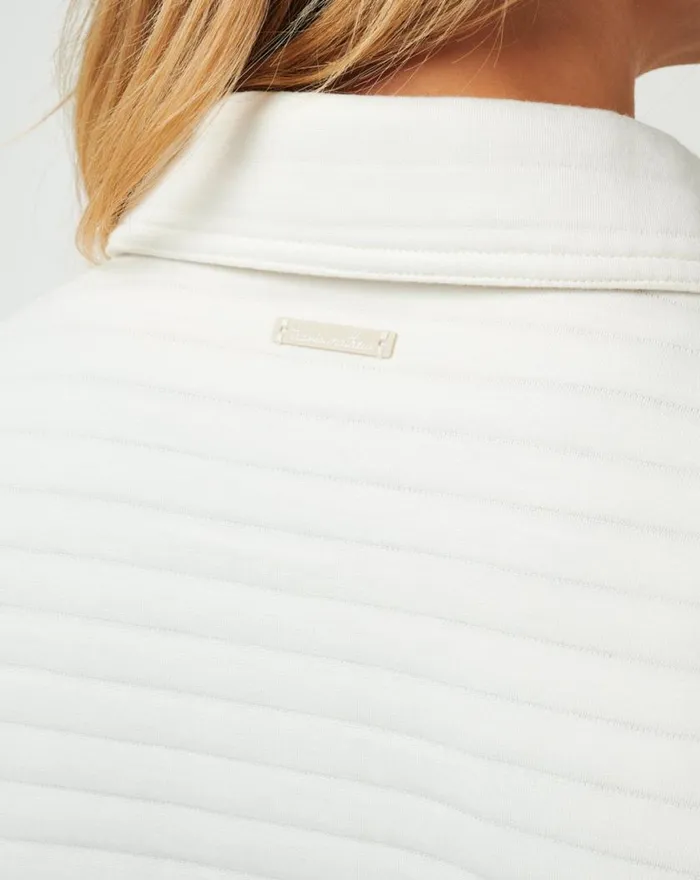 Women GOLDEN GLOW SHACKET Cloud Dancer TravisMathew Jackets