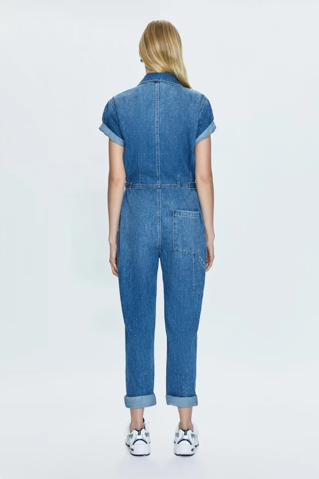 Women Grover Jumpsuit 8211 Utopia Dot Pistola Denim Denim