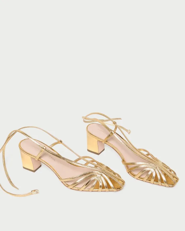Women Heeled Sandals Loeffler Randall Livvy Gold Leather Heeled Sandal I Heeled Sandals I Footwear Women Heeled Sandals Loeffler Randall Livvy Gold Leather Heeled Sandal I Heeled Sandals I Footwear