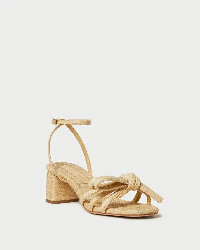 Women Heeled Sandals Loeffler Randall Mikel Natural Bow MidHeel Sandal L Heeled Sandals L Footwear Women Heeled Sandals Loeffler Randall Mikel Natural Bow MidHeel Sandal L Heeled Sandals L Footwear